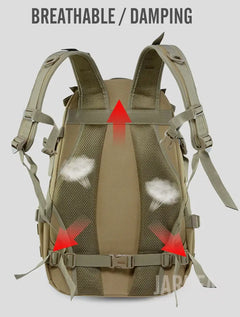 Military Backpack-Waterproof Hiking Survival Reflective Bag